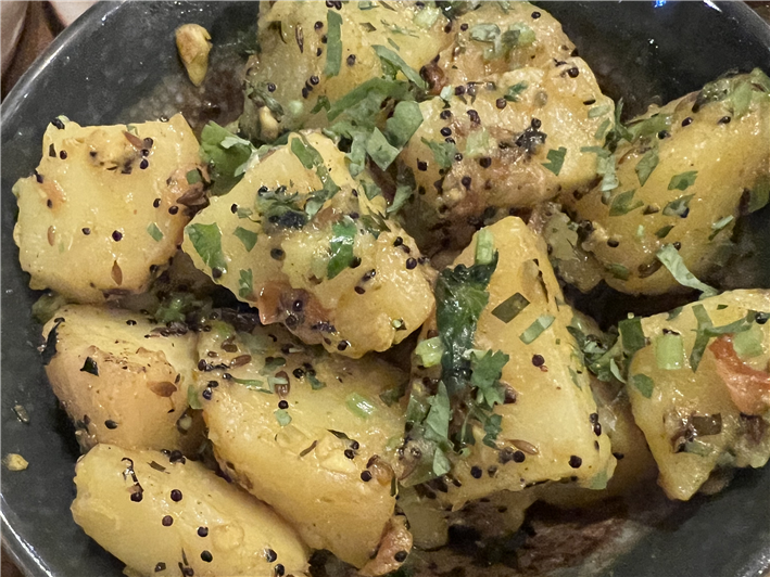 mustard seed potatoes